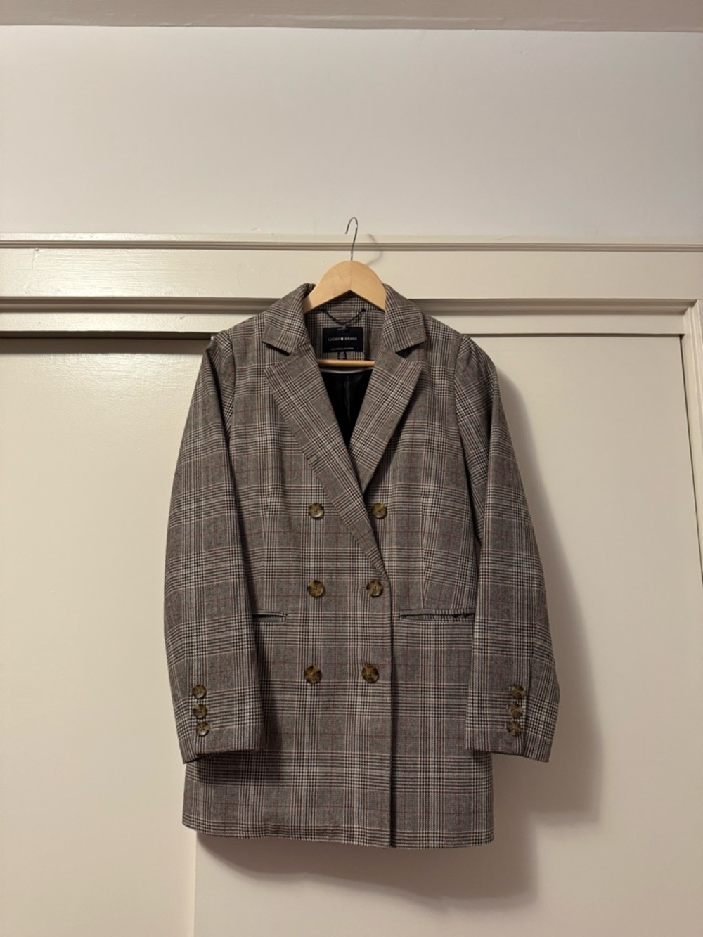 Lucky Brand Double-Breasted Blazer Jacket - Picture 3 of 4
